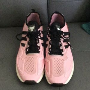 Adidas x Ninja ZX 2k boost true pink white core black scarlet red men size 14